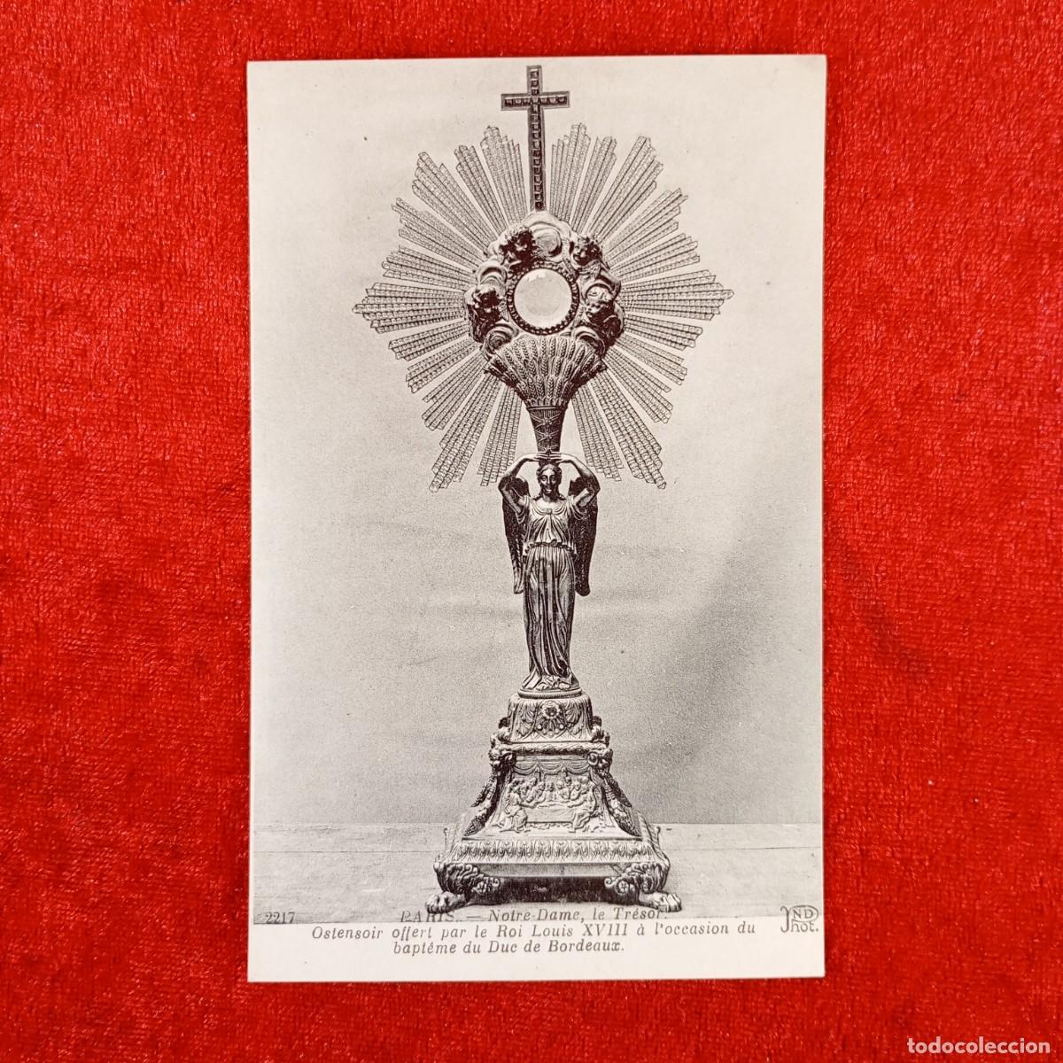 Postales: POSTAL - PARIS - NOTRE-DAME, LE FR&Eacute;SOR - 2217 - RAR&Iacute;SIMA / 1350