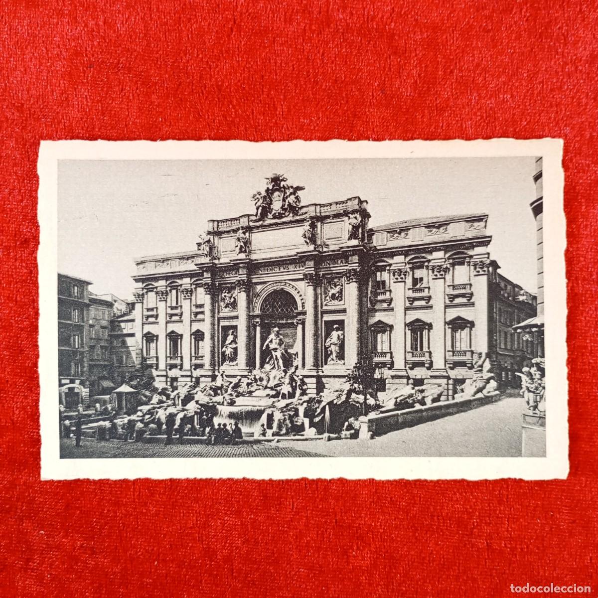 Postales: POSTAL - ROMA - FONTANA DI TREVI - 4587-12 - RAR&Iacute;SIMA / 1354