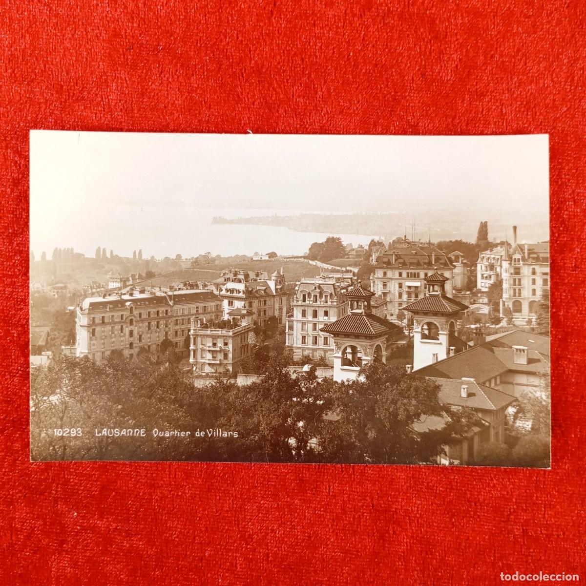 Postales: POSTAL - LAUSANNE - QUARTIER DE VILLARS - 10293 - RAR&Iacute;SIMA / 1363