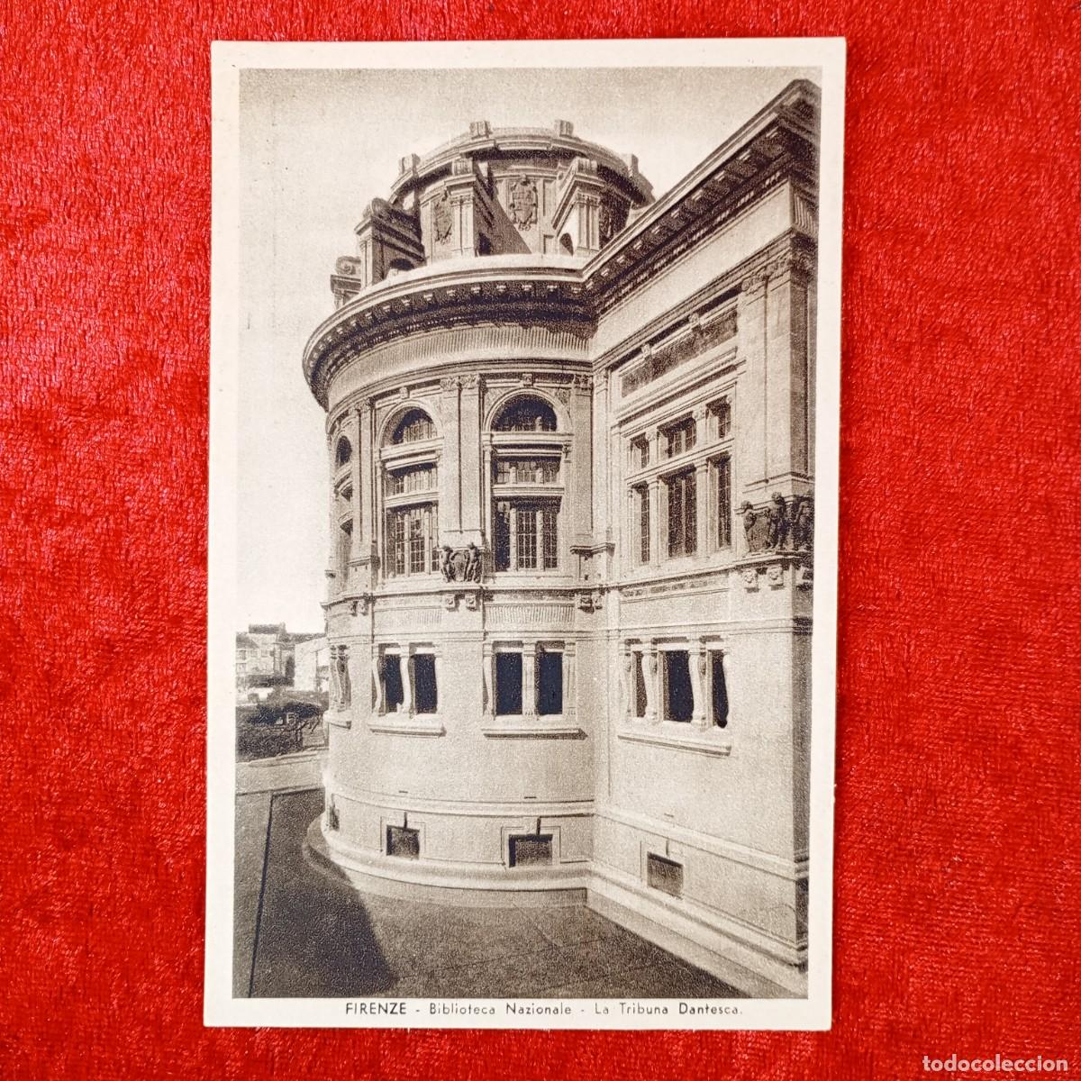 Postales: POSTAL - FIRENZE - BIBLIOTECA NAZIONALE - LA TRIBUNA DANTESCA - RAR&Iacute;SIMA / 1370