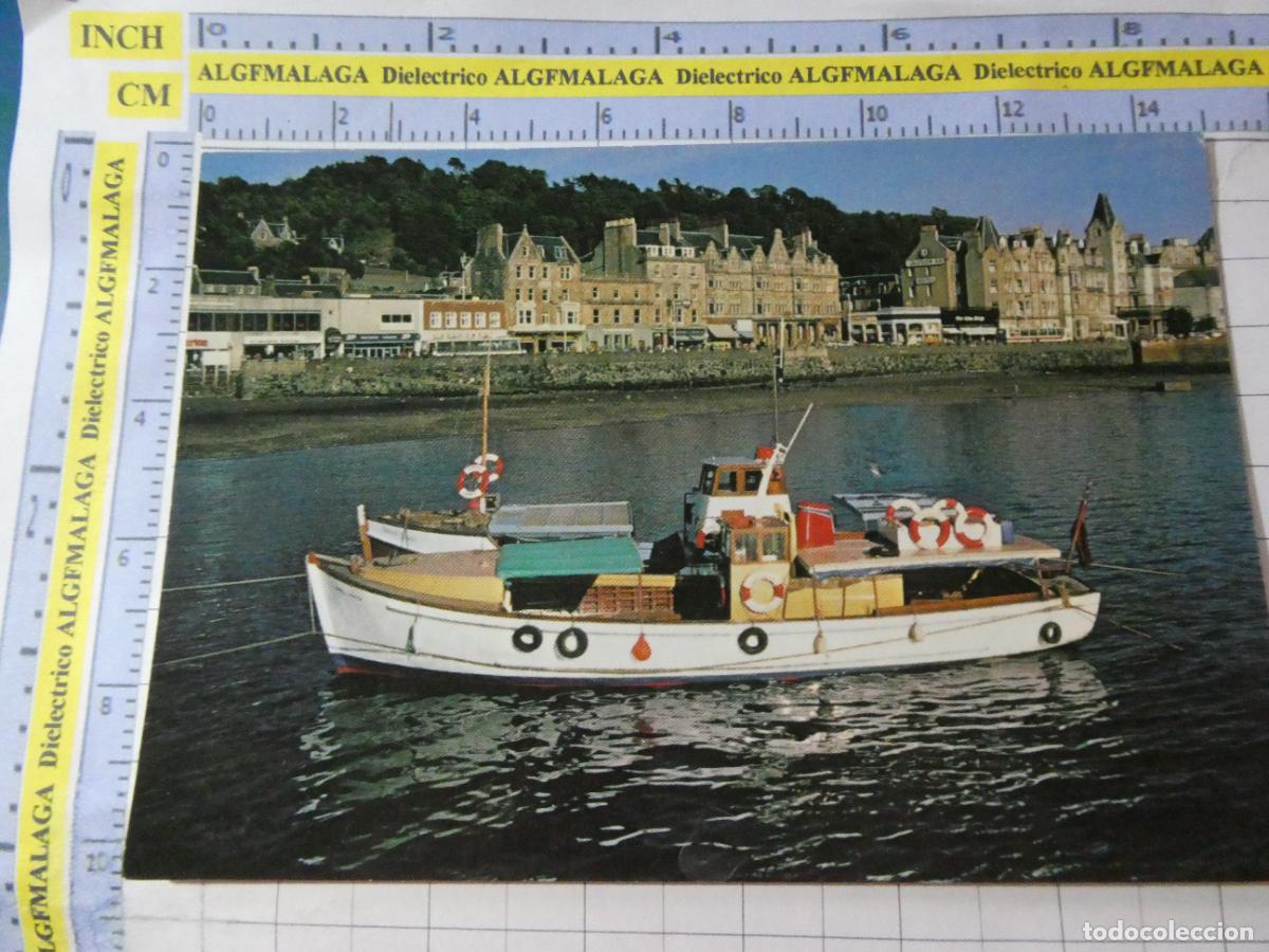 Postales: POSTAL DE REINO UNIDO GRAN BRETA&Ntilde;A. ESCOCIA OBAN PUERTO BARCO . 3076