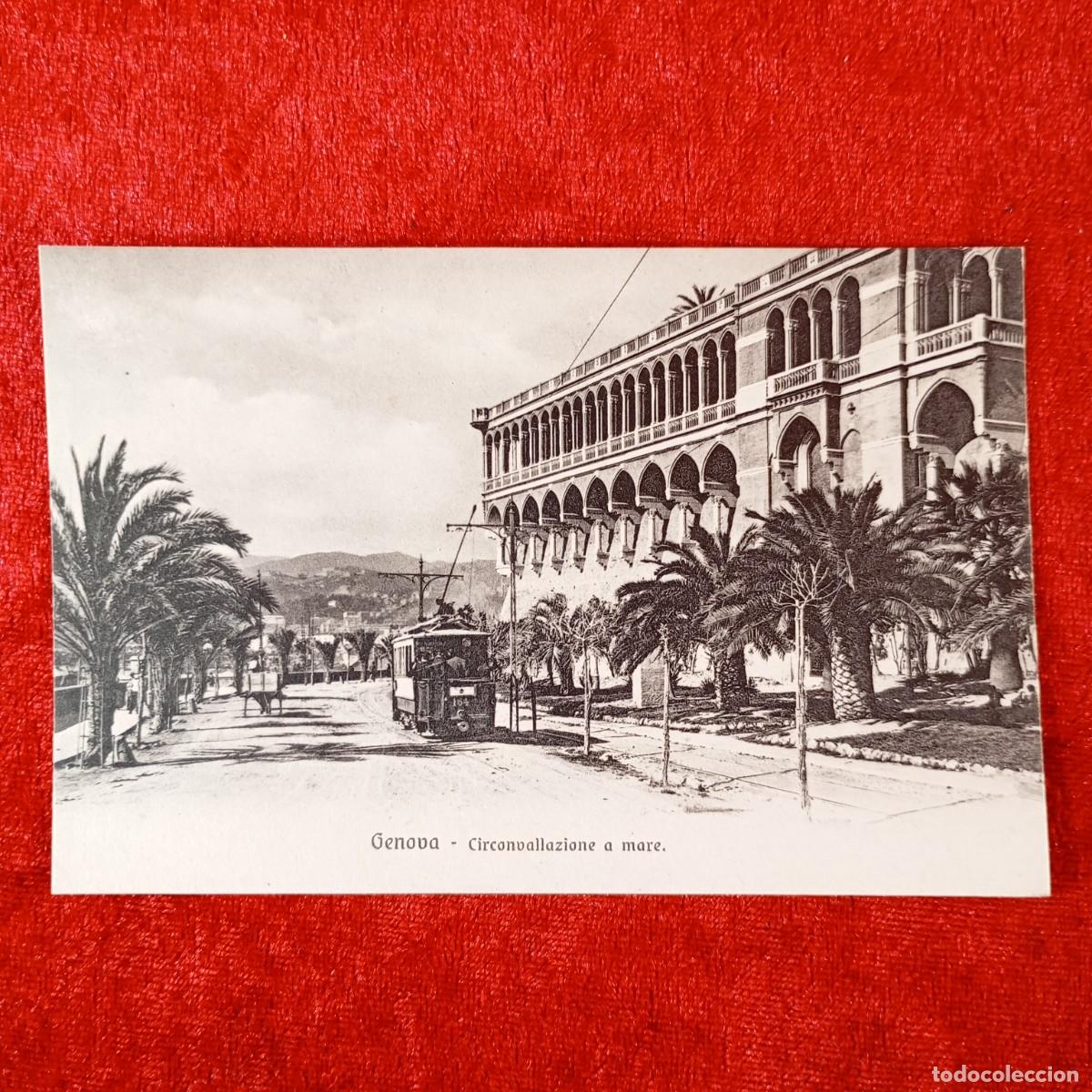 Postales: POSTAL - GENOVA - CIRCONVALLAZIONE A MARE - 121 - B&C - RAR&Iacute;SIMA / 1406