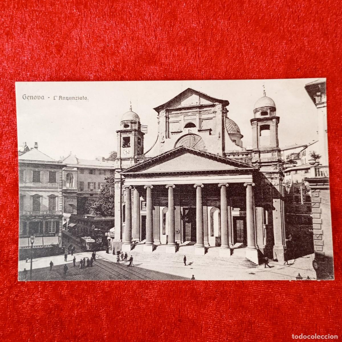 Postales: POSTAL - GENOVA - L'ANNUNZIATA - 8564 - B&C - RAR&Iacute;SIMA / 1407