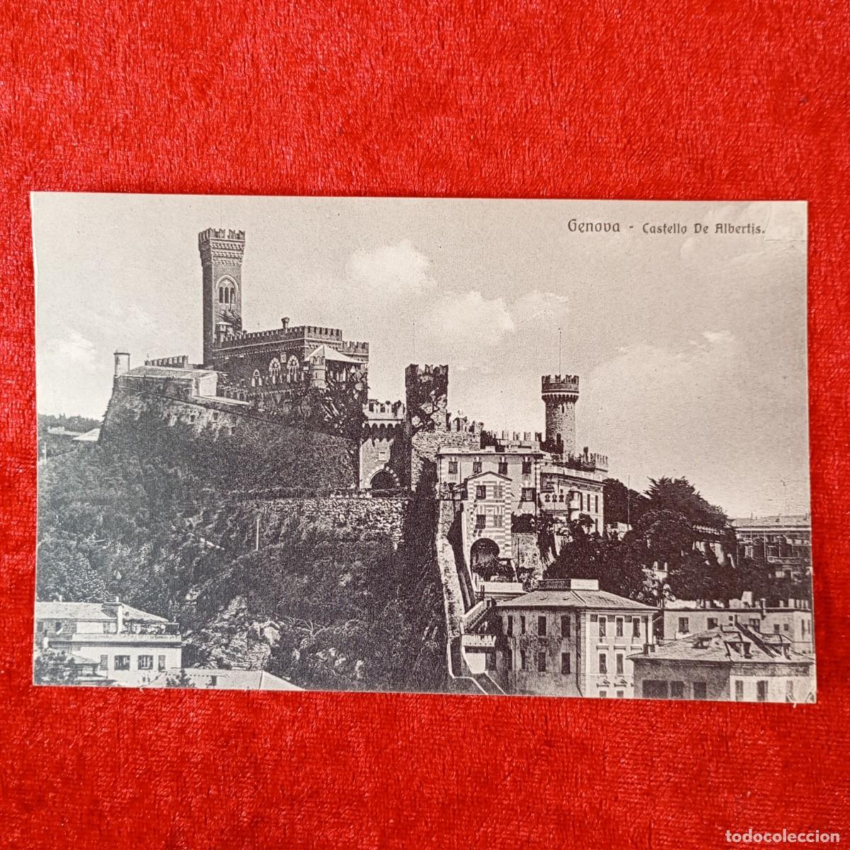 Postales: POSTAL - GENOVA - CASTELLO DE ALBERTIS - 8620 - B&C - RAR&Iacute;SIMA / 1408