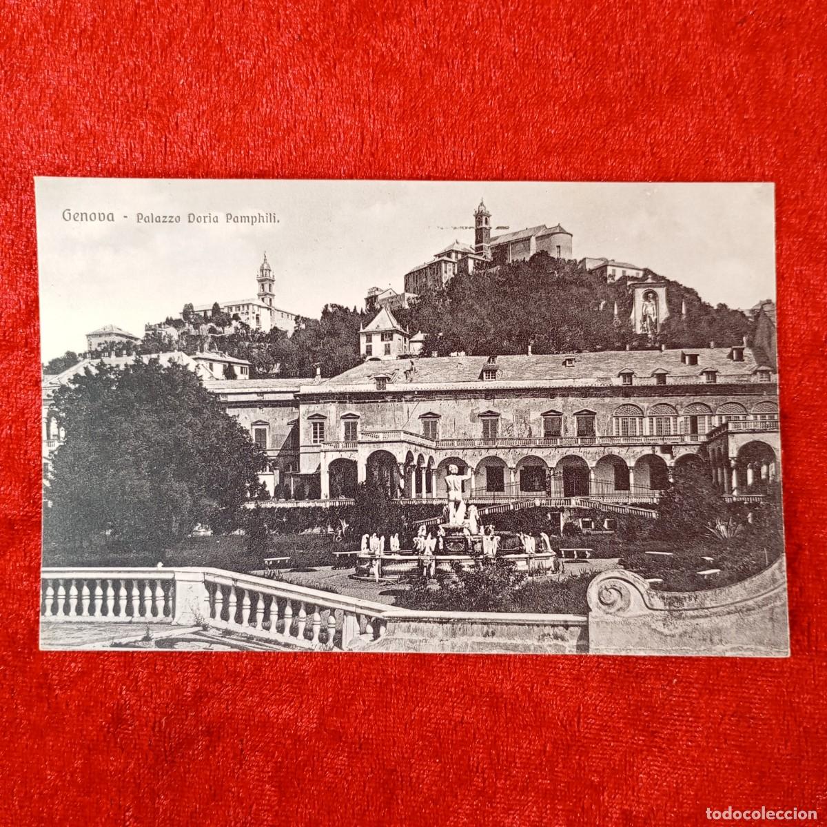 Postales: POSTAL - GENOVA - PALAZZO DORIA PAMPHILI - 24 - B & C. - RAR&Iacute;SIMA / 1411