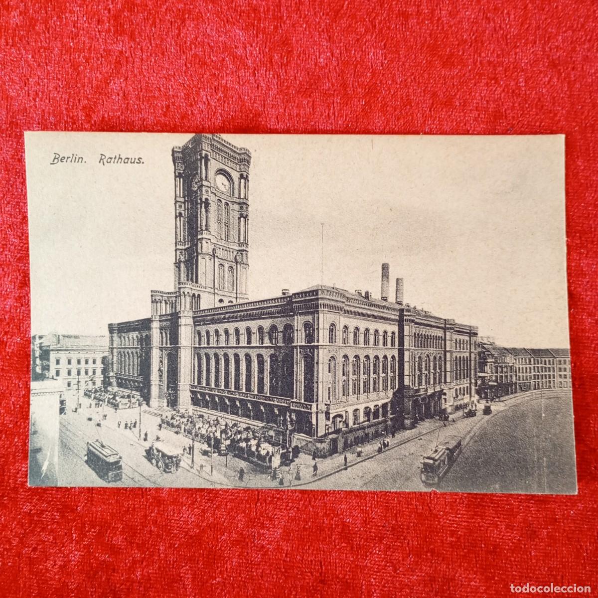 Postales: POSTAL - BERLIN - RATHAUS - 150 - RAR&Iacute;SIMA / 1433
