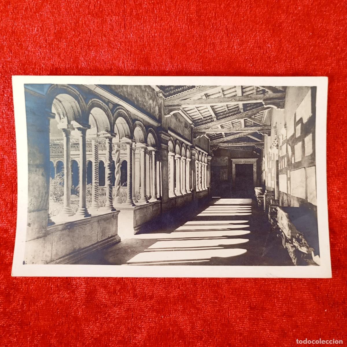 Postales: POSTAL - ROMA - BASILICA DI S. PAOLO - CHIOSTRO (P. VASSALLETTO) - 60685 - GRAFIA - RAR&Iacute;SIMA / 1449