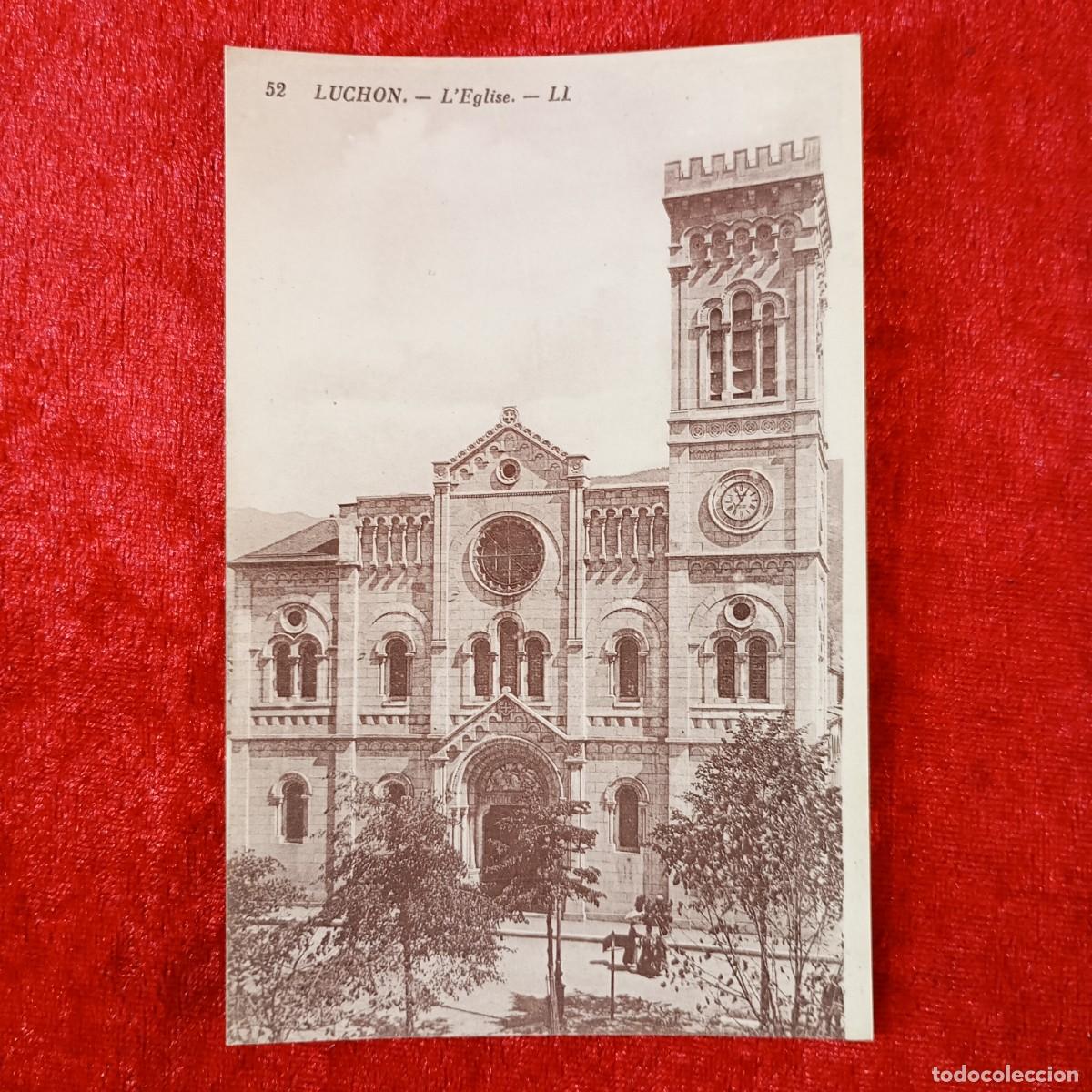 Postales: POSTAL - LUCHON - L'ELGLISE - LL. - 52 - RAR&Iacute;SIMA / 1463