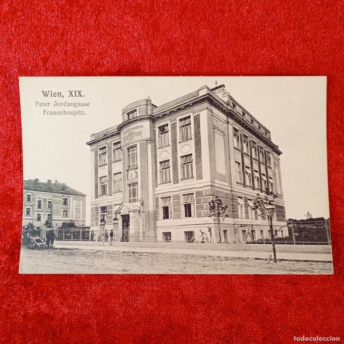 Postales: POSTAL - WIEN, XIX - PETER JORDANGASSE FRAUENHOSPPITZ - B.K.W.I. 753 - RAR&Iacute;SIMA / 1471