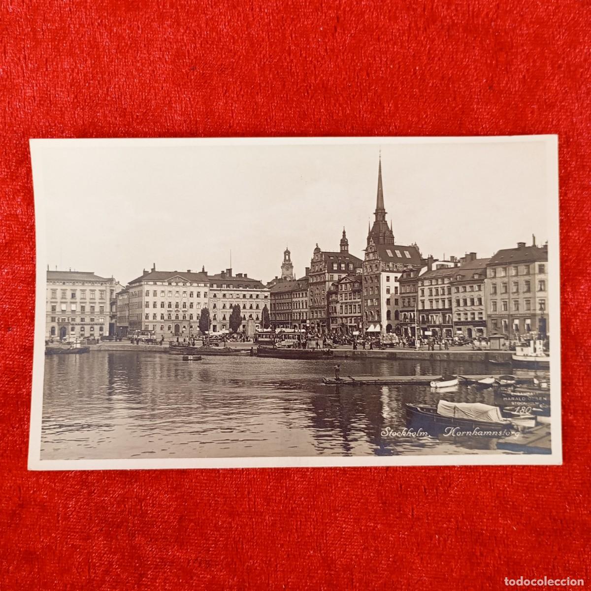 Postales: POSTAL - STOCKHOLM - KORNHAMNSTORG - 180 - RAR&Iacute;SIMA / 1493