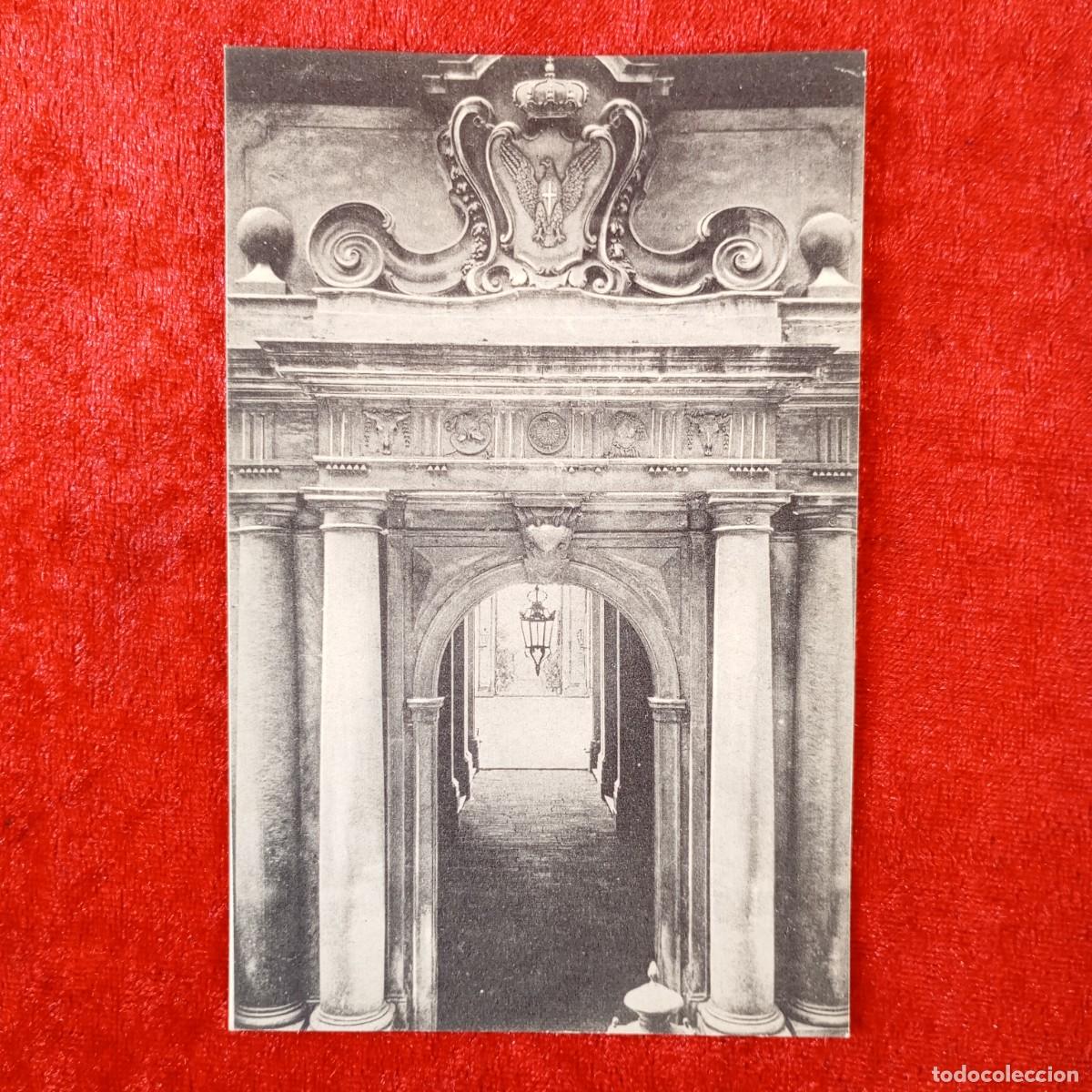 Postales: POSTAL - GENOVA - PORTONE DEL PALAZZO REALE - A.P. Z&Uuml;RICH - RAR&Iacute;SIMA / 1515