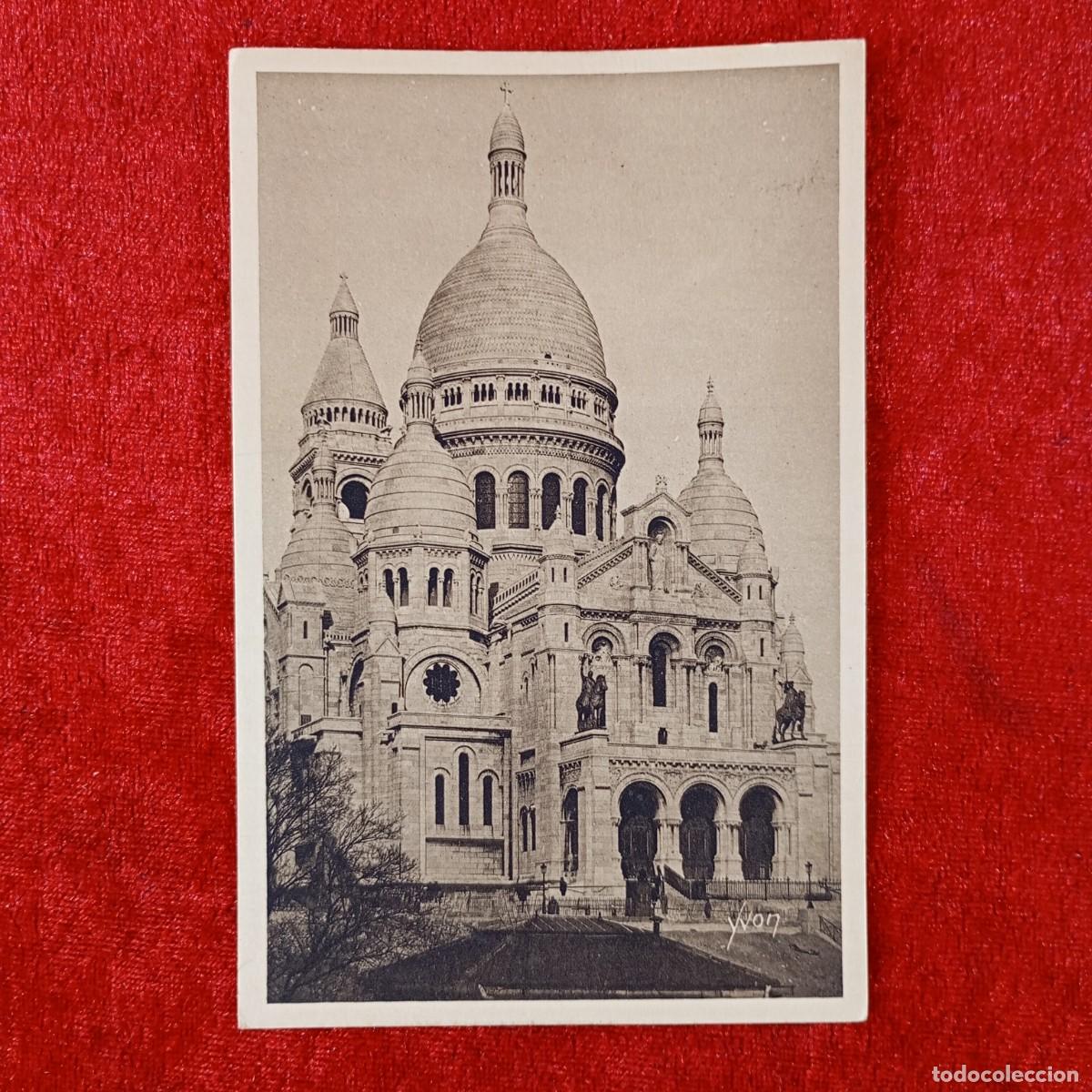 Postales: POSTAL - PARIS.. EN FLANANT - LA BASALIQUE DU SACR&Eacute;-COEUR - SERIE 3, 53 - RAR&Iacute;SIMA / 1518