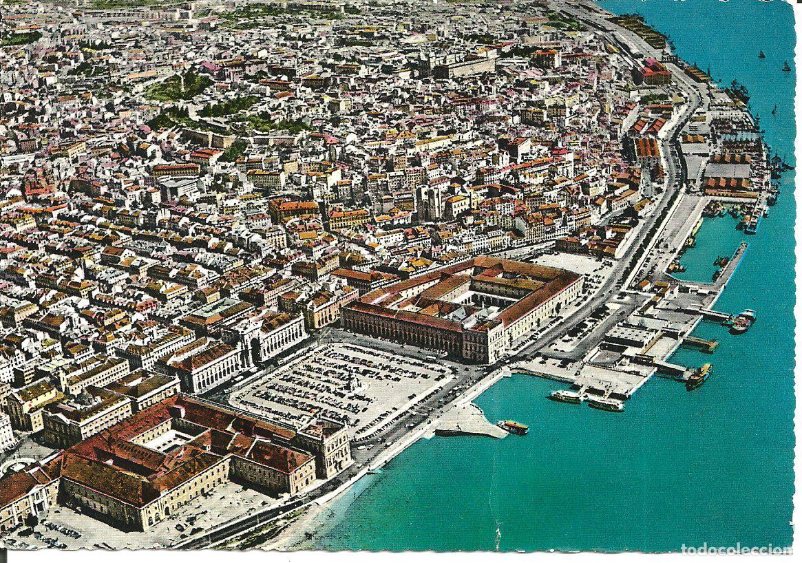 Postales: POSTAL LISBOA (PORTUGAL) - VISTA AEREA PLAZA DEL COMERCIO