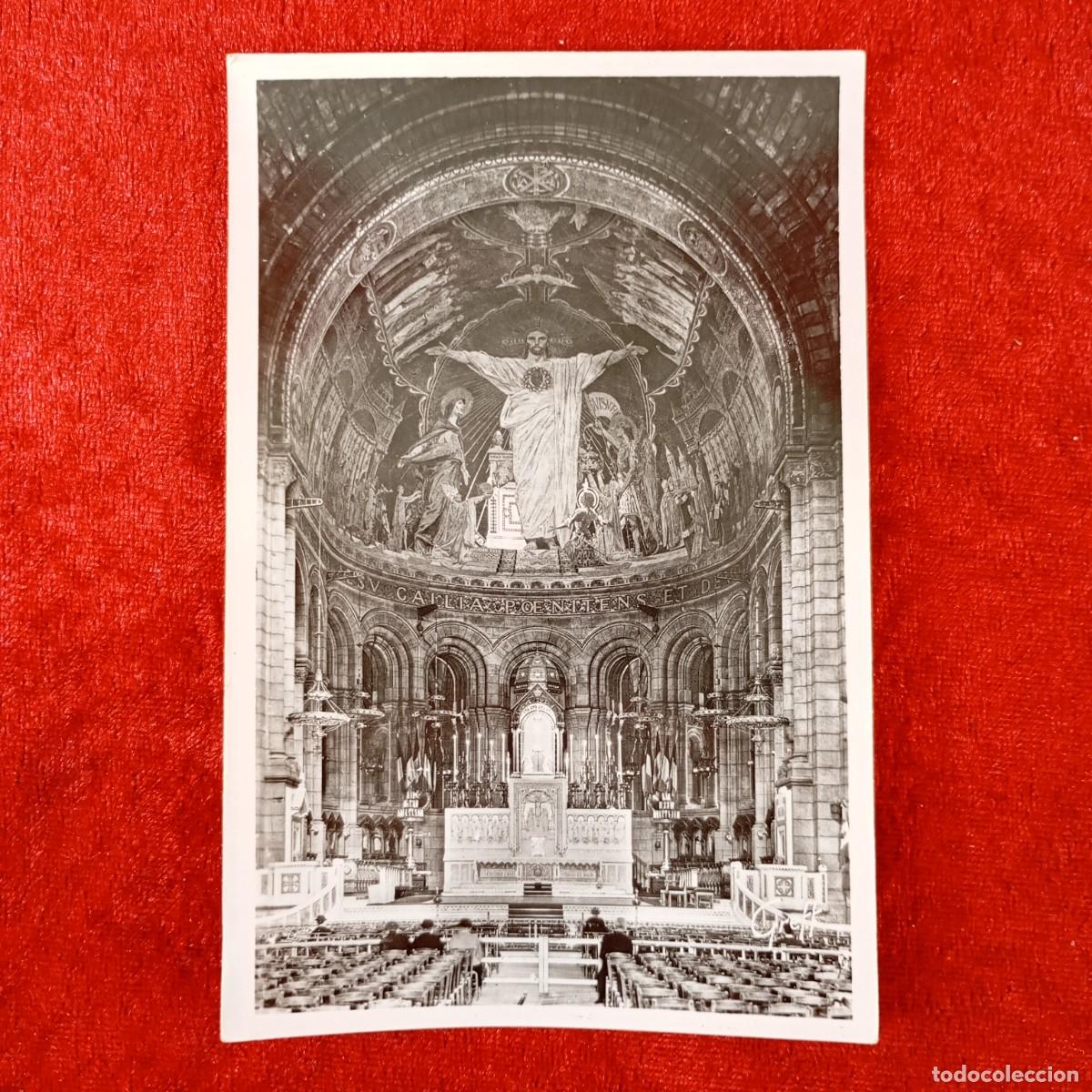 Postales: POSTAL - PARIS - BASILIQUE DU SACR&Eacute;-COEUR DE MONTMARTRE - LE CHOEUR, L'AUTEL... -88- RAR&Iacute;SIMA / 1533