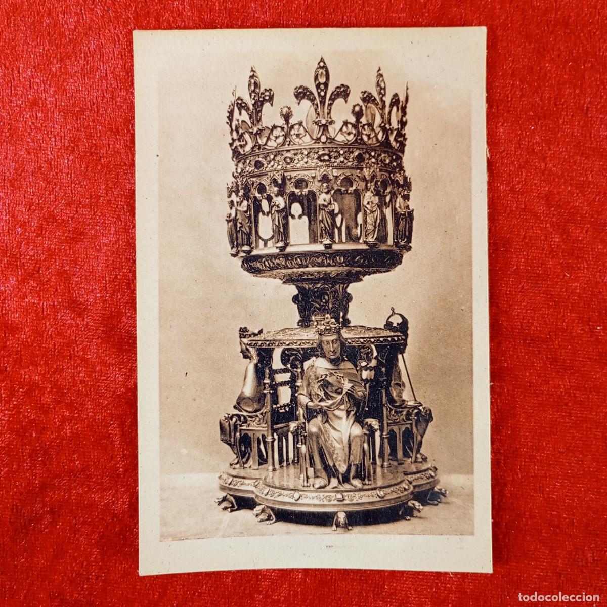Postales: POSTAL - PARIS - NOTRE-DAME - LE TR&Eacute;SOR RELIQUAIRE DE LA SAINTE COURONNE D'&Eacute;PINES - RAR&Iacute;SIMA / 1534