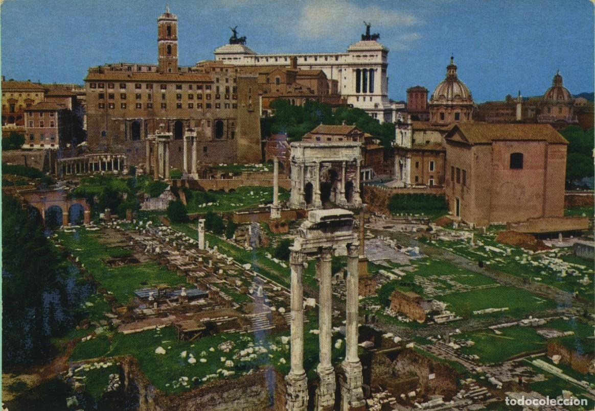 Postales: N&ordm; 357-ROMA. Italia. Foro Romano. Sin circular. ED. MULTIGRAF TERNI