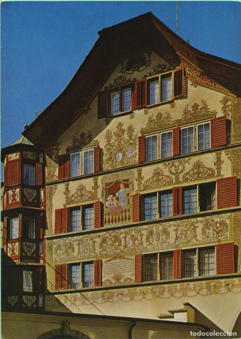 Postales: N&ordm; 233-LUCERNA. Suiza. Casco antigua. Sin circular. ED. PHOTO-STUDIO 9