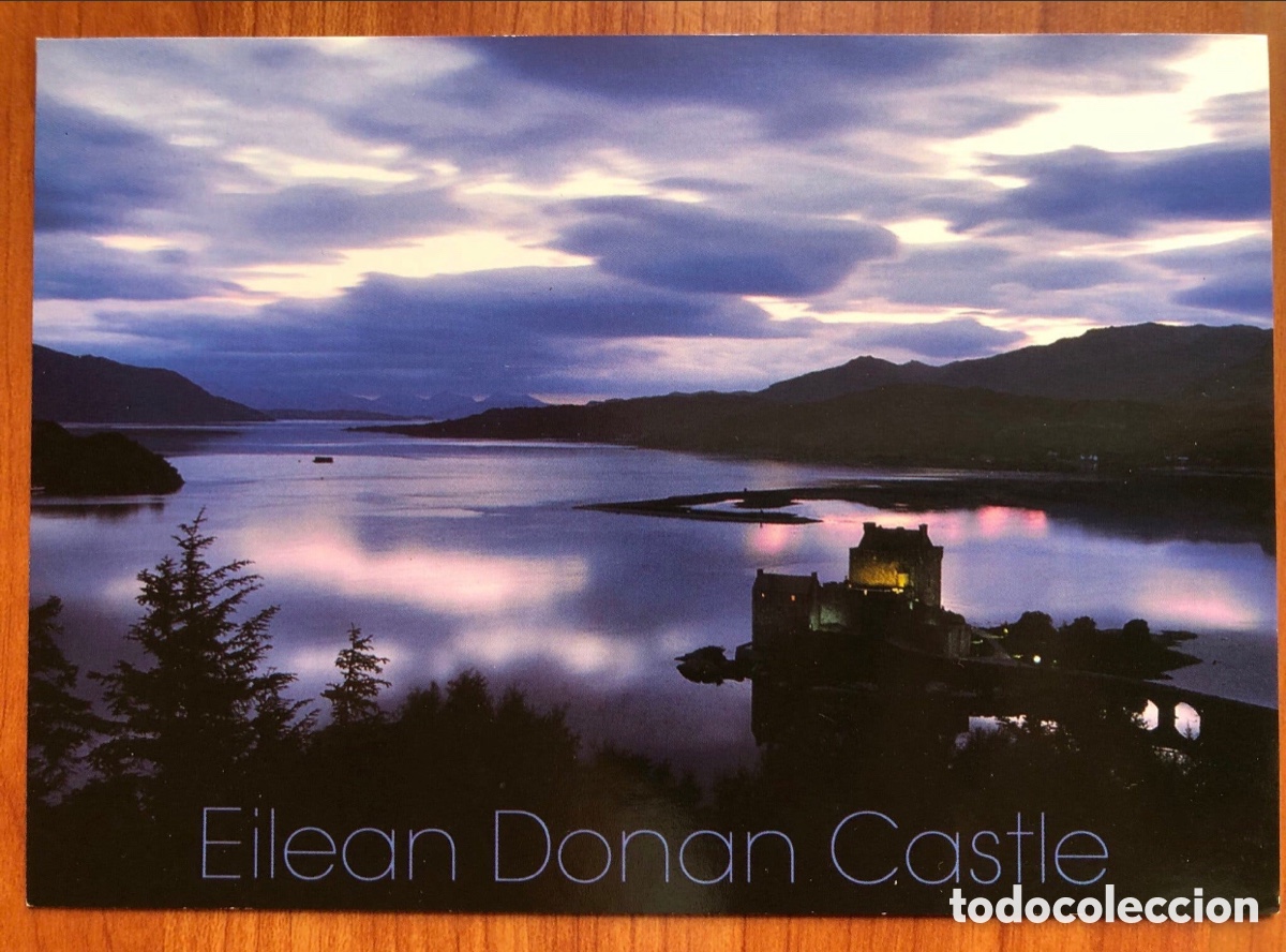 Postales: Postal de Escoc&iacute;a- Eilean Donan castle