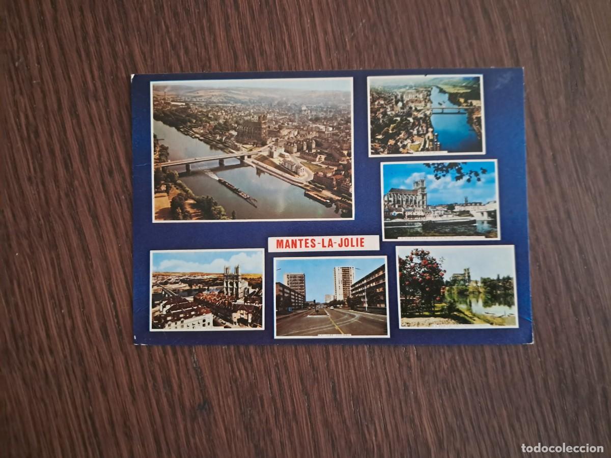 Postales: postal de Francia, diferentes vistas de Nantes, a&ntilde;o 1975.