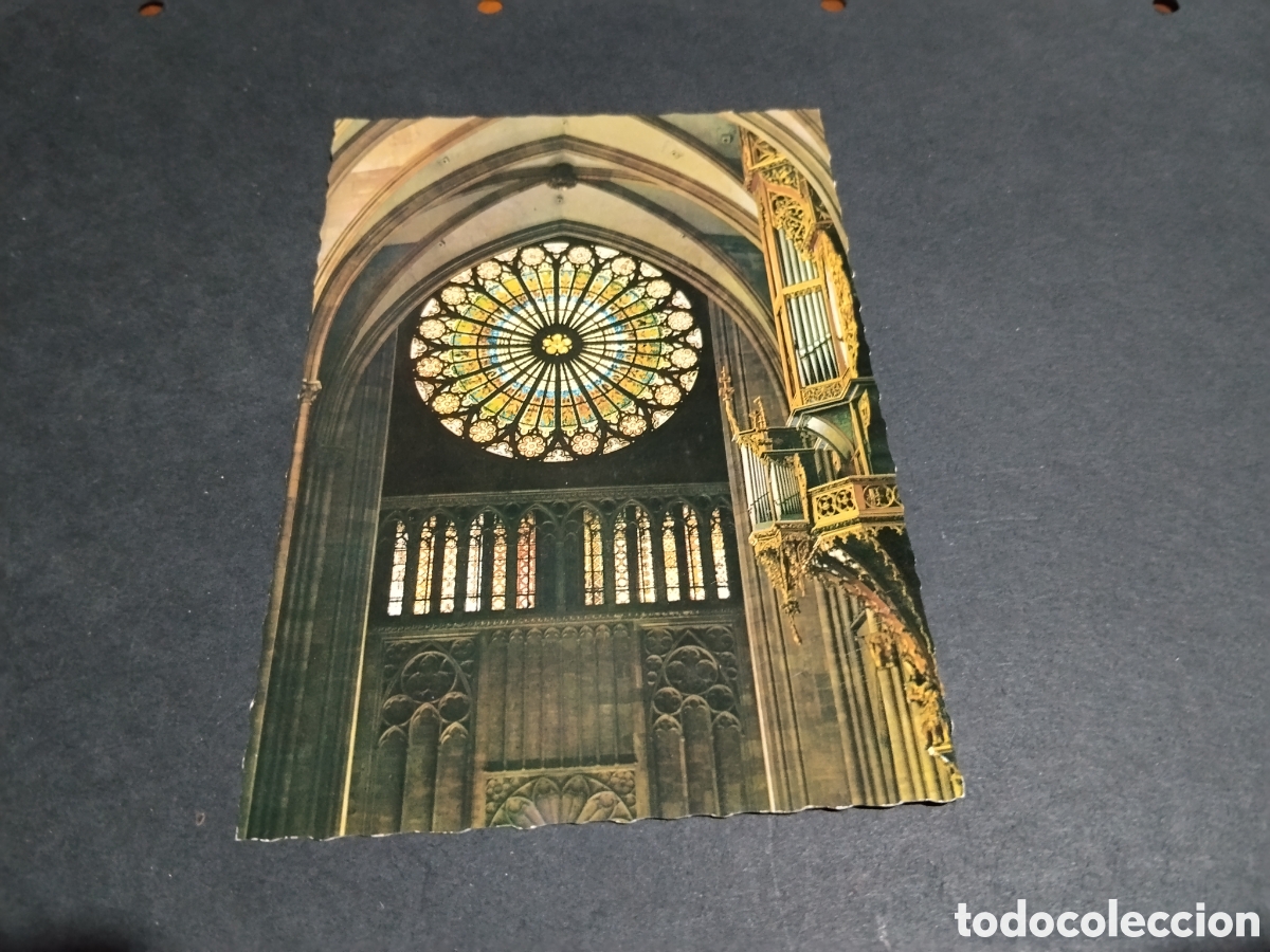 Postales: Postal Estrasburgo catedral