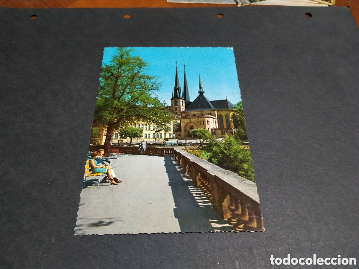Postales: Postal Luxemburgo catedral
