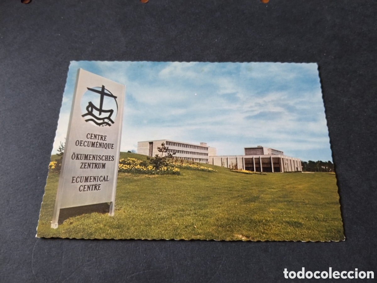 Postales: Postal centro ecum&eacute;nico Ginebra