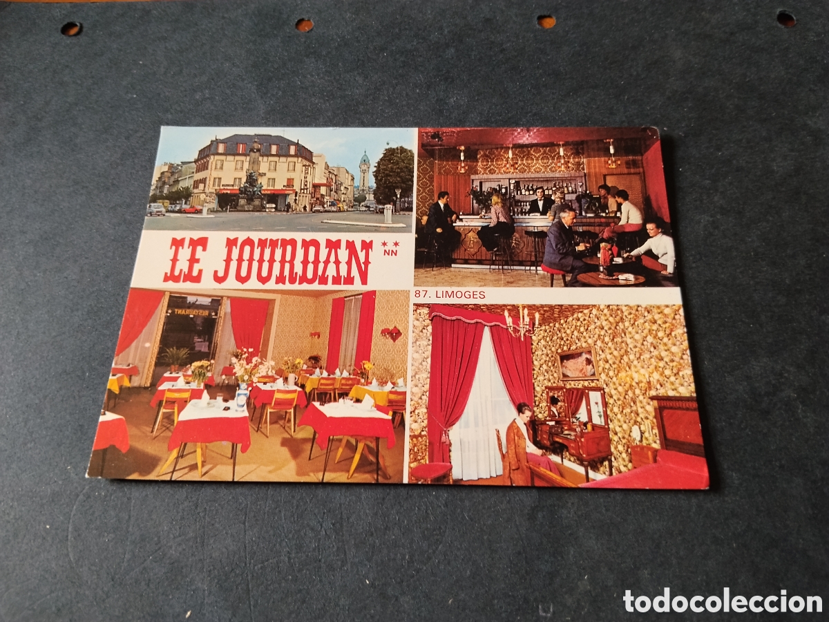Postales: Postal Limoges Hotel Restaurant Club ,Le Jourdan
