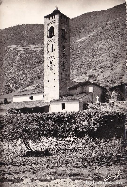 Postais: 25 Valls d' Andorra - Encamp - Esglesia romanica - Edicions Valenti Claverol - Andorra la Vella Prin