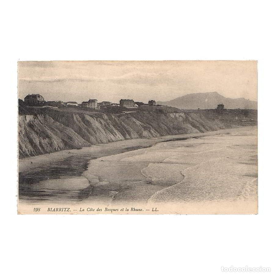 Postales: Francia [TPO] Postal antigua de Biarritz. La Costa de los Vascos y La Rhune (N)