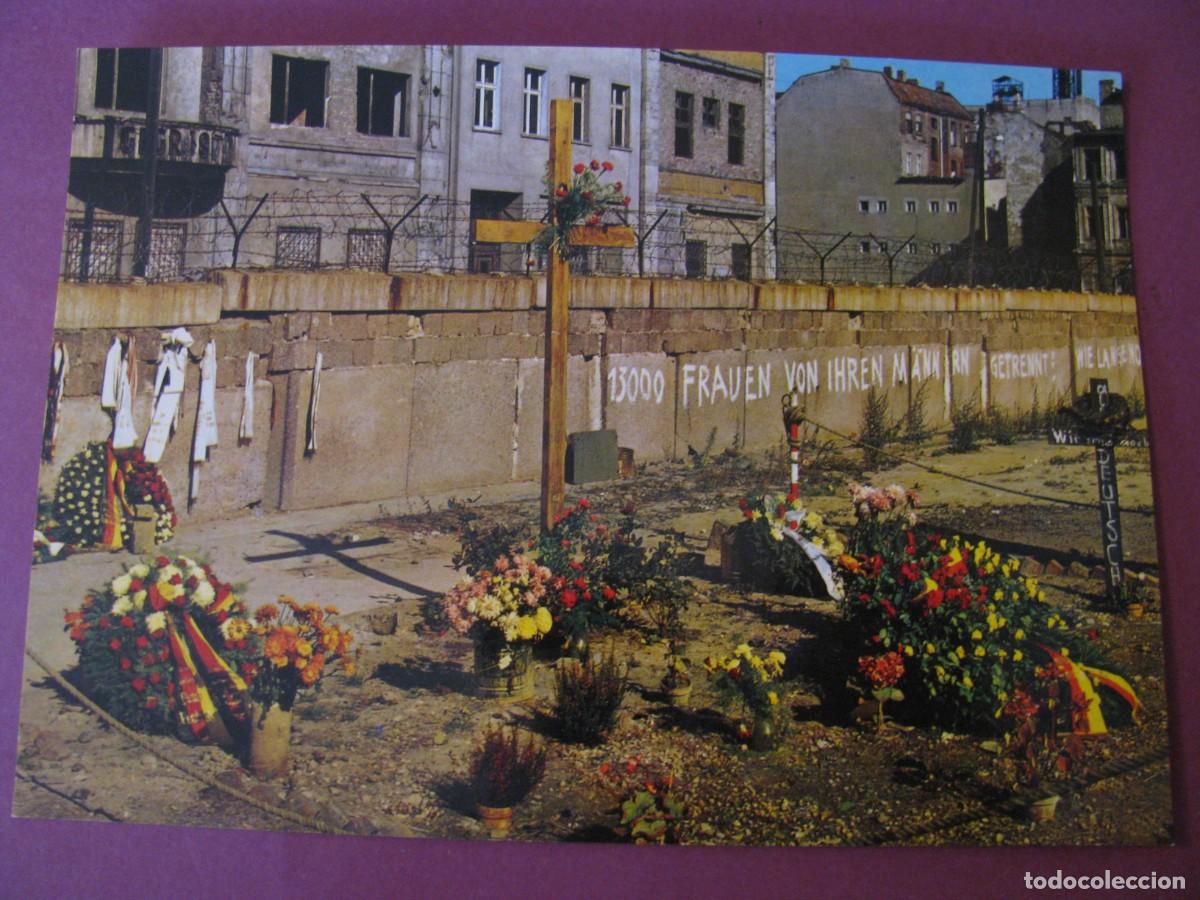 Postales: POSTAL DE BERLIN OCCIDENTAL. MURO DE BERLIN. MONUMENTO A PETER FECHTER.