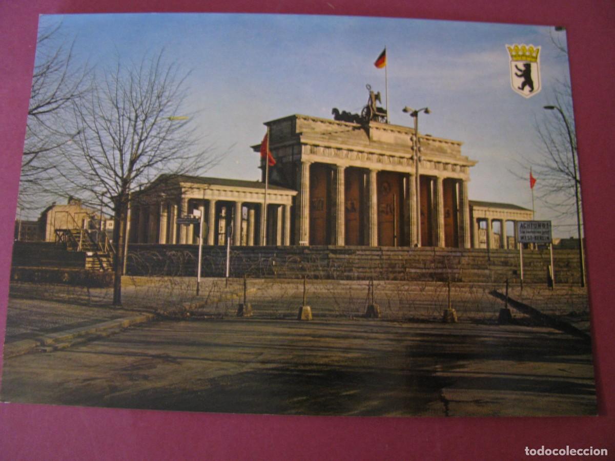 Postales: POSTAL DE BERLIN OCCIDENTAL. MURO DE BERLIN.