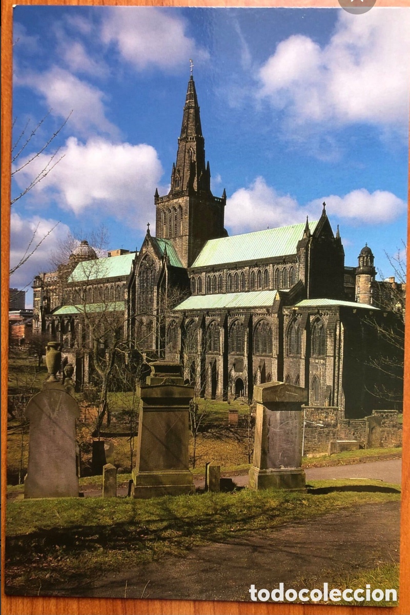 Postales: Postal de Glasgow- Glasgow cathedral