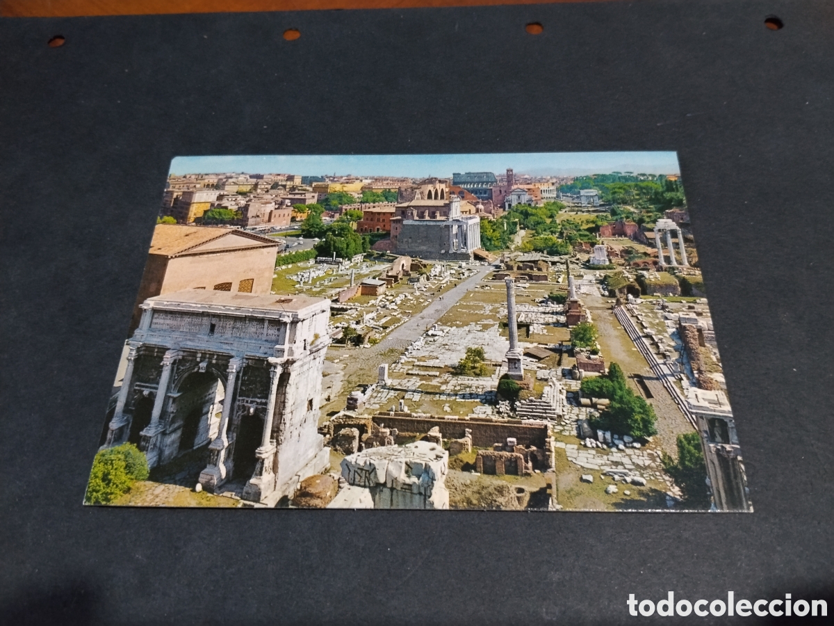 Postales: Postal Roma Foro Romano ruinas