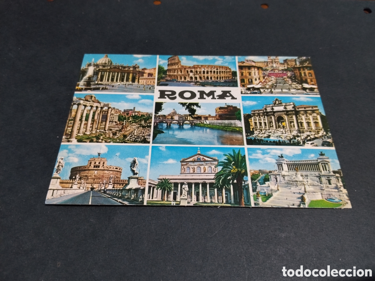 Postales: Postal Roma panor&aacute;mica