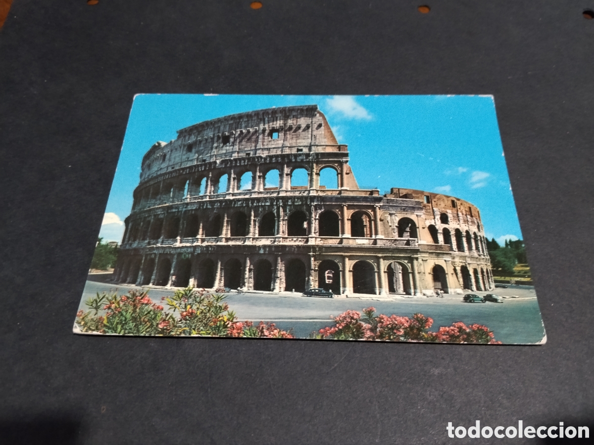 Postales: Postal Roma coliseo ...