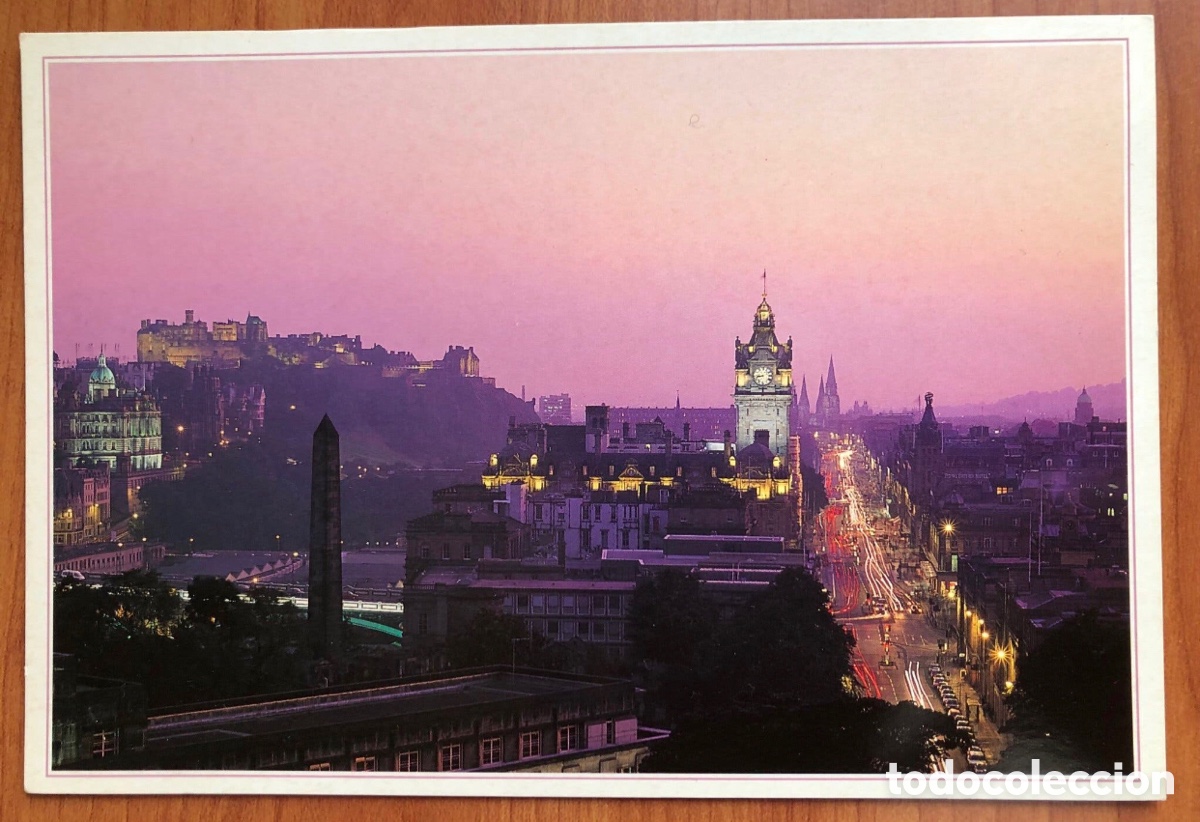 Postales: Postal de Escocia- Princes street