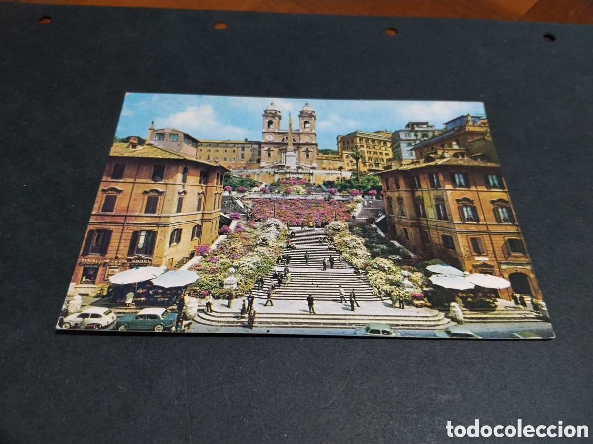 Postales: Postal Roma plaza de Espa&ntilde;a