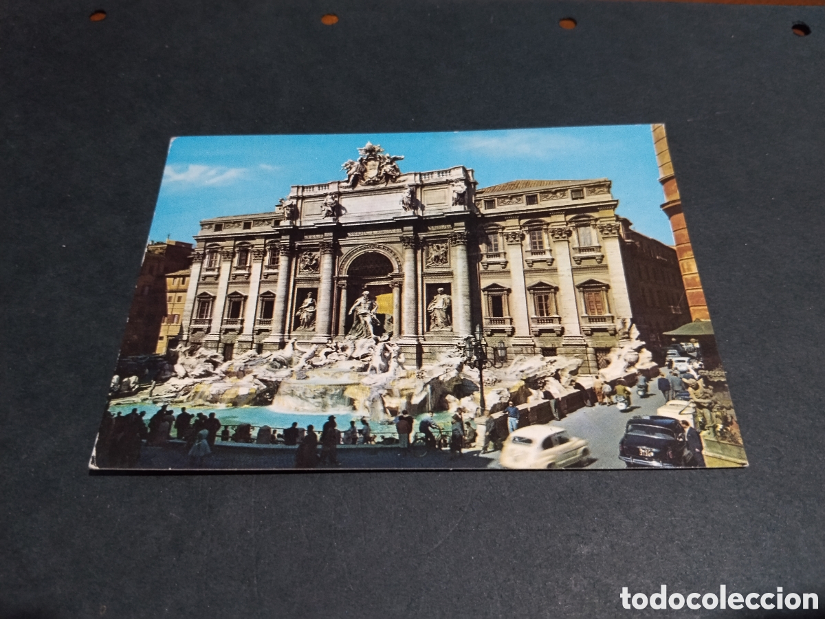Postales: Postal Roma fontana de Trevi