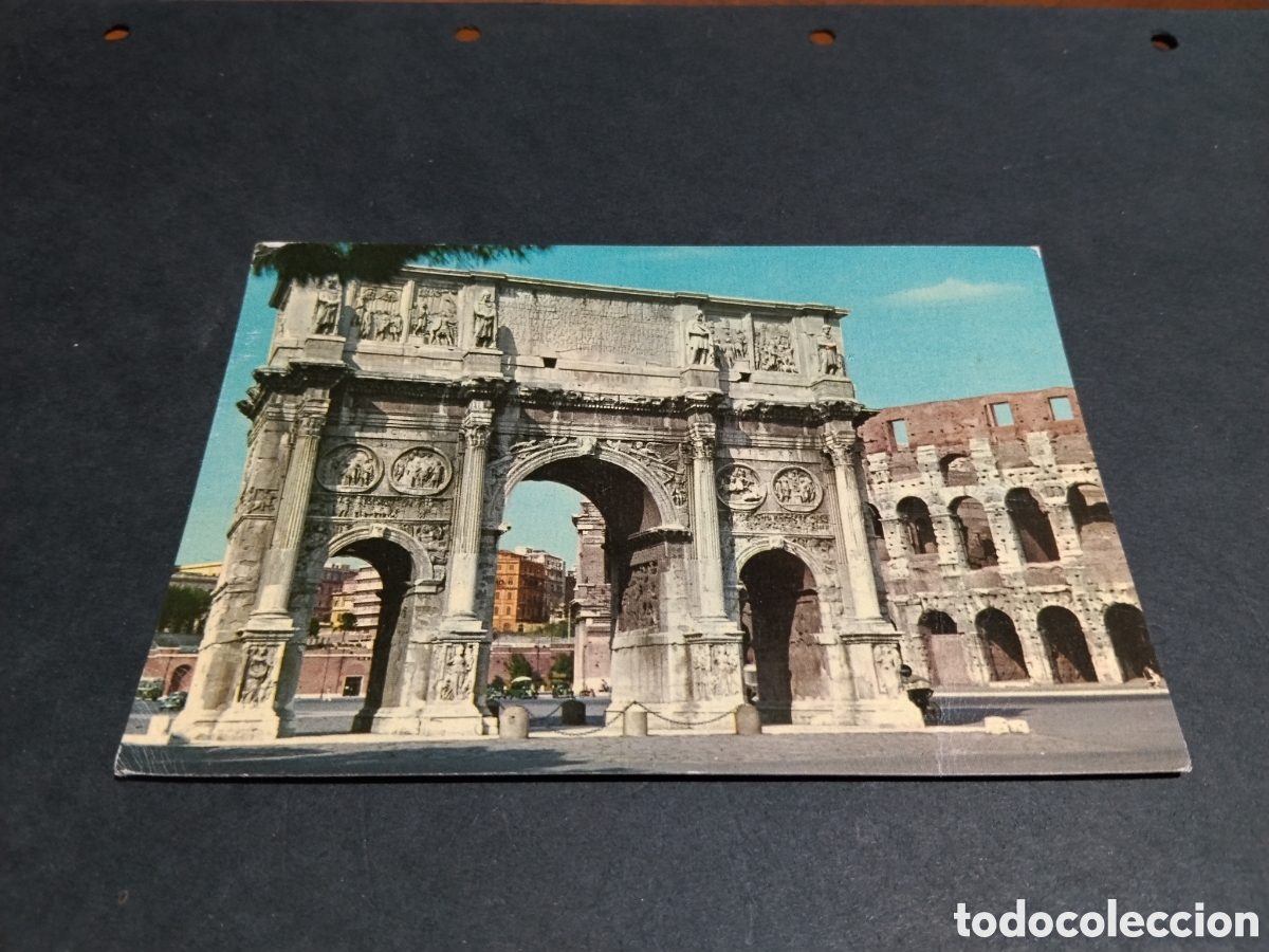Postales: Postal Roma Arco de Constantino