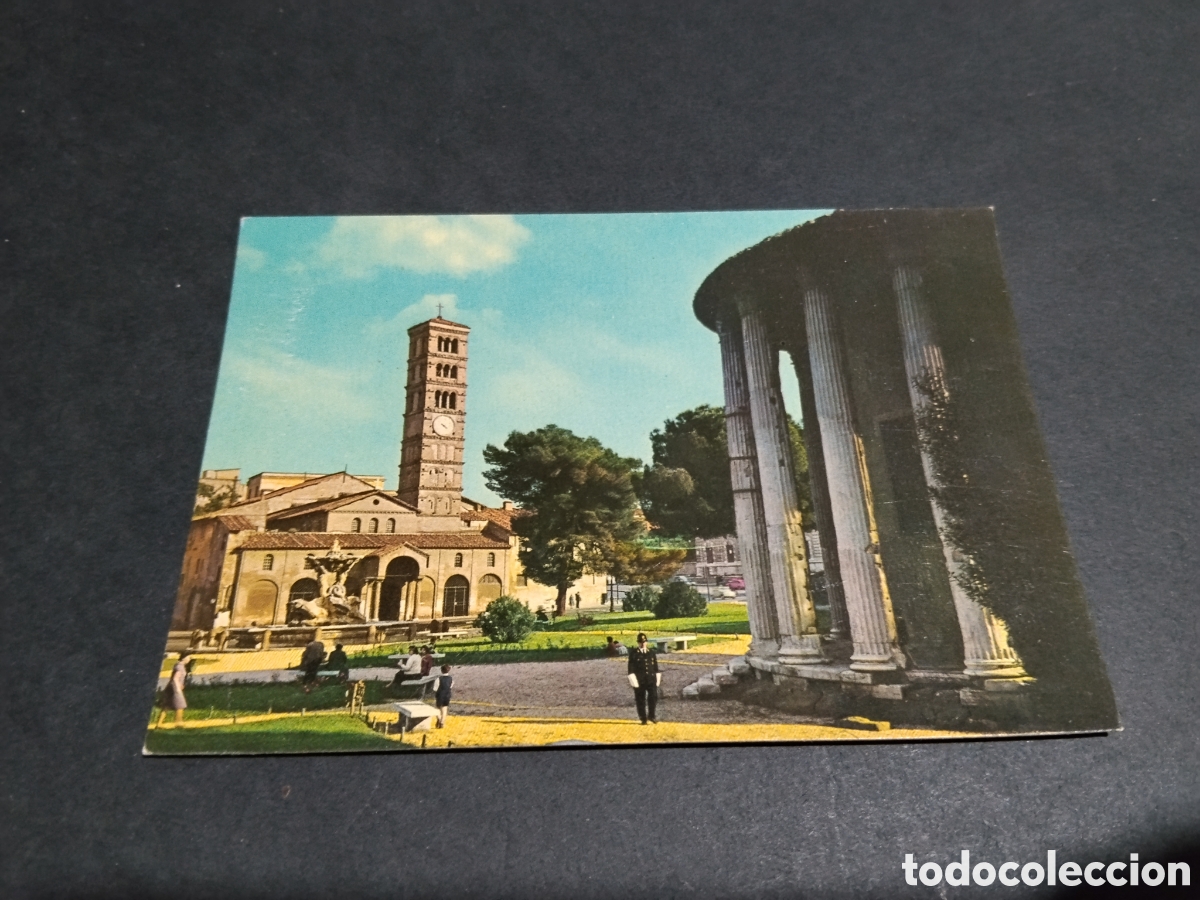 Postales: Postal Roma templo di vesta