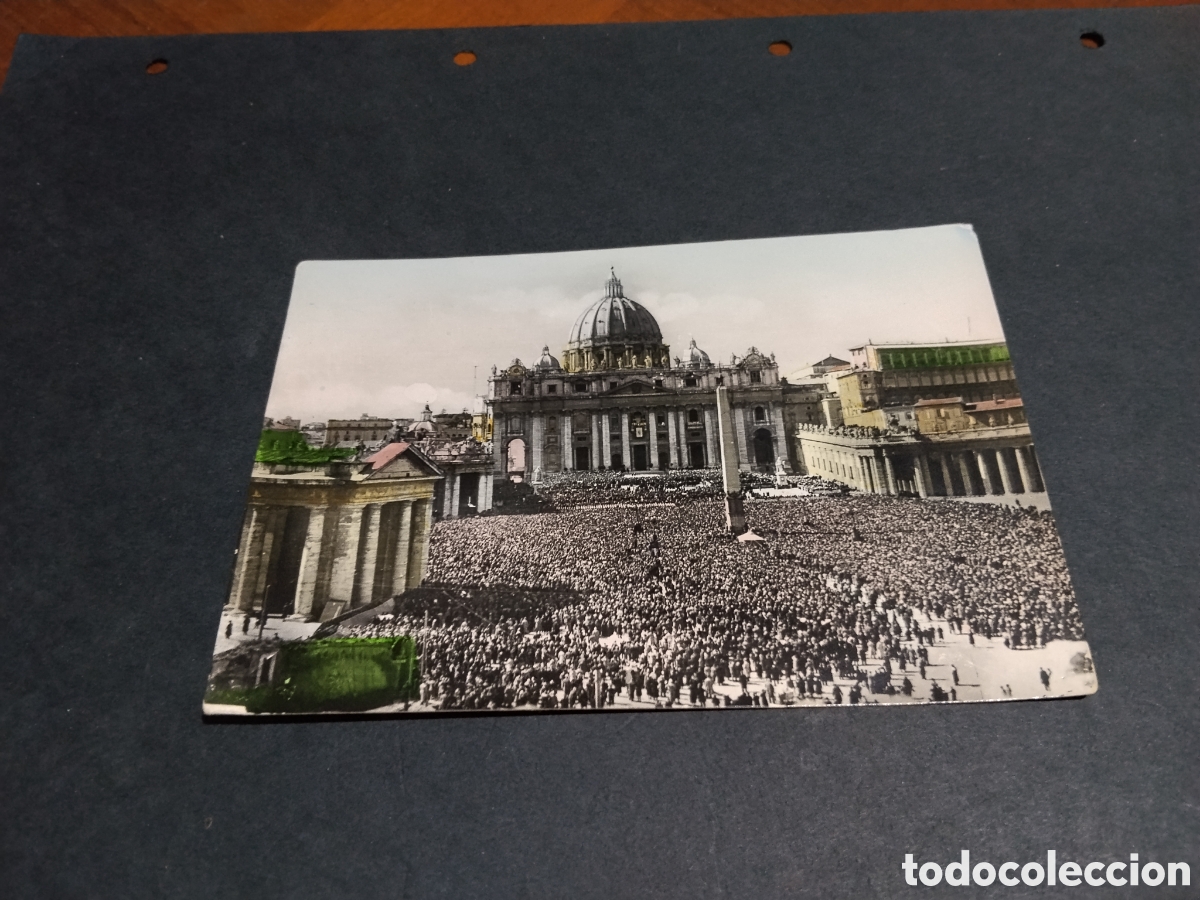 Postales: Postal Roma Plaza S.pedro, dirigida a Mariano Boix de Mollet
