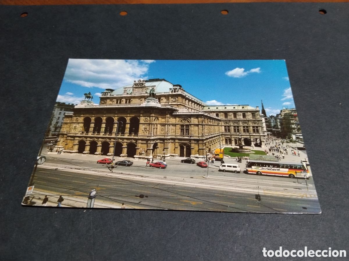 Postales: Postal Viena edificio &oacute;pera