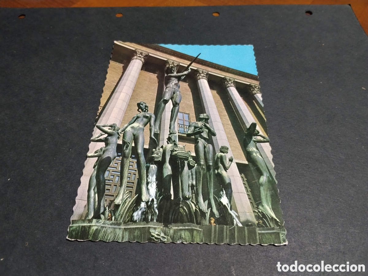 Postales: Postal Estocolmo La fuente de orfeo
