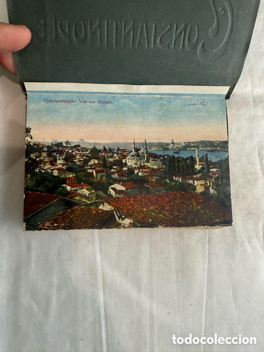 Postais: Carnet 10 postales Constantinopla color original de la &eacute;poca