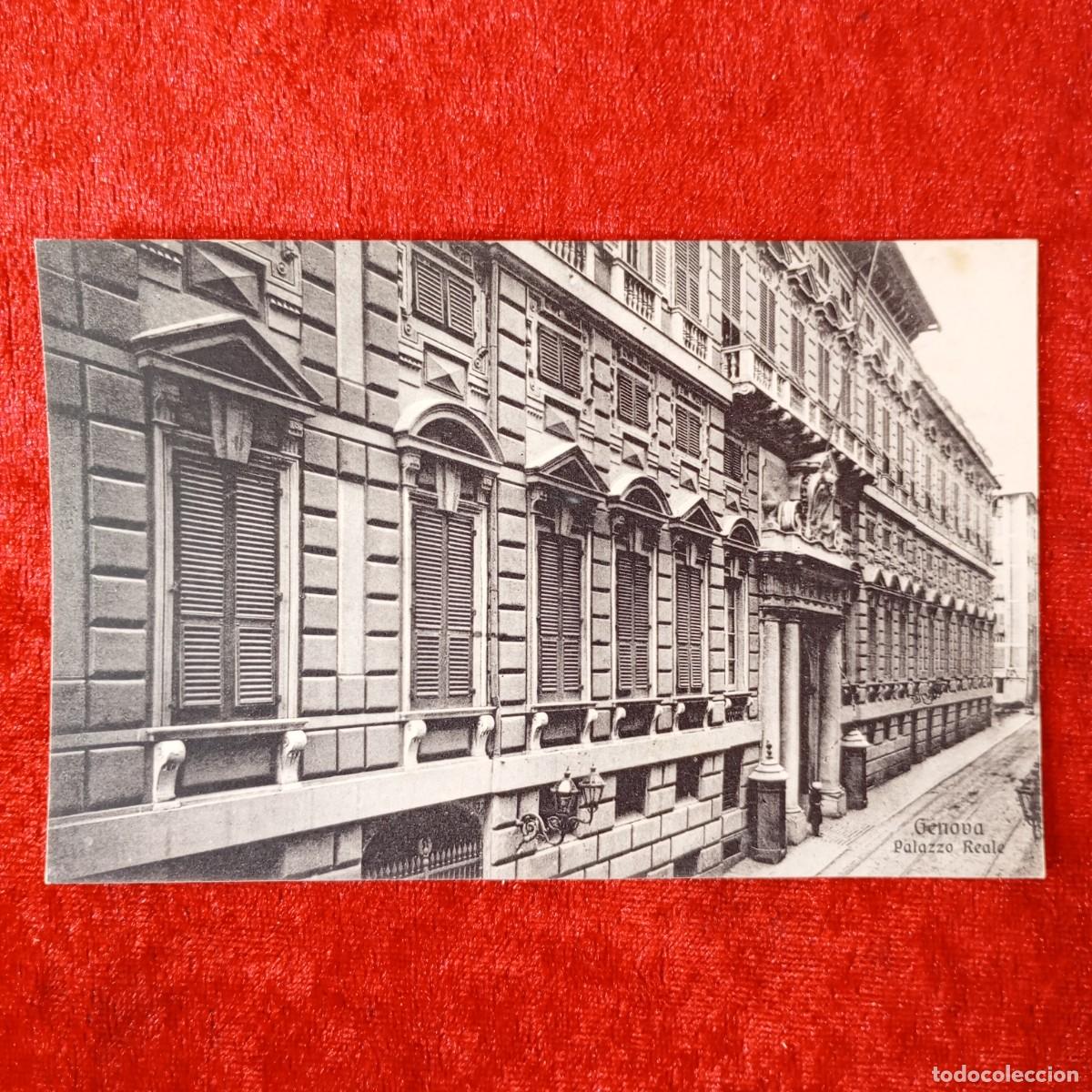 Postales: POSTAL - GENOVA - PALAZZO REALE - 21582 - EDIT. BRUNNER & C. - RAR&Iacute;SIMA / 1590
