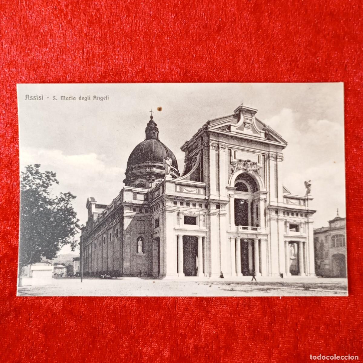 Postales: POSTAL - ASSISI - S. MARIA DEGLI ANGELI - 92-67 - EDIT. ROSSI ULISSE-ASSISI - RAR&Iacute;SIMA / 1594