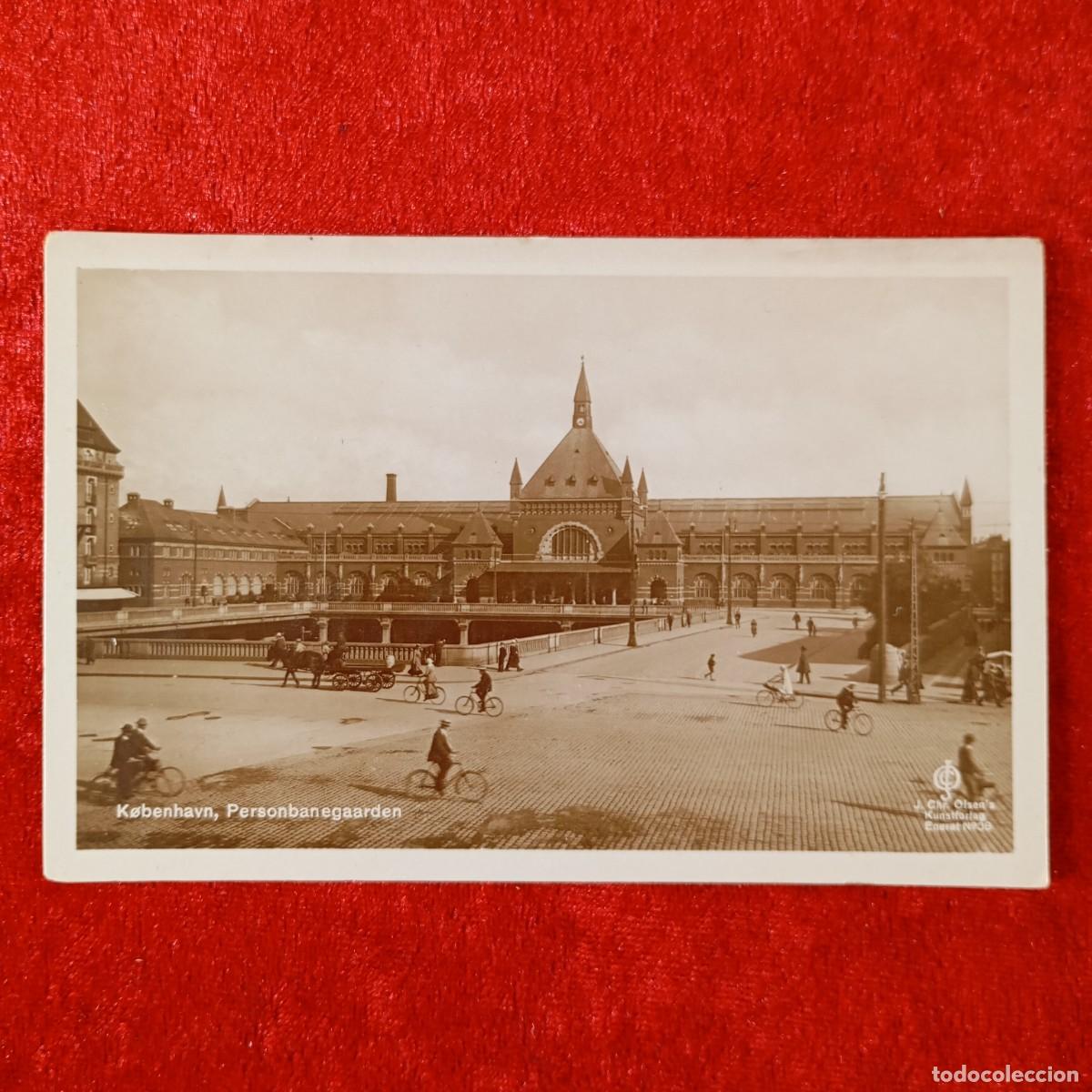 Postkarten: POSTAL - KOBENHAVN - PERSONBANEGAARDEN - J. CHR. OLSEN'S KUNSTFORLAG ENERET N&ordm; 39 - RAR&Iacute;SIMA / 1599