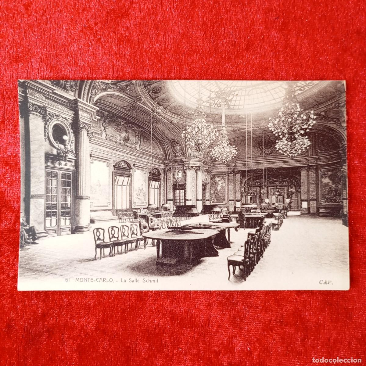 Postales: POSTAL - MONTE-CARLO - LA SALLE SCHMIT - 61 - CAP - RAR&Iacute;SIMA / 1617