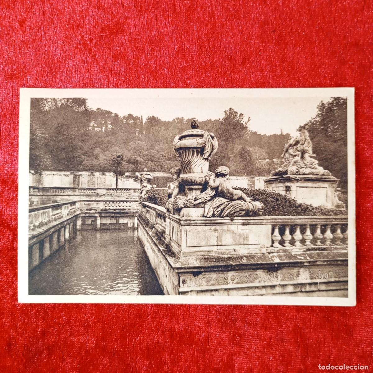 Postales: POSTAL - NIMES (GARD) - JARDIN DE LA FONTAINE - LES BAINS ROMAINS - 15 - RAR&Iacute;SIMA / 1658
