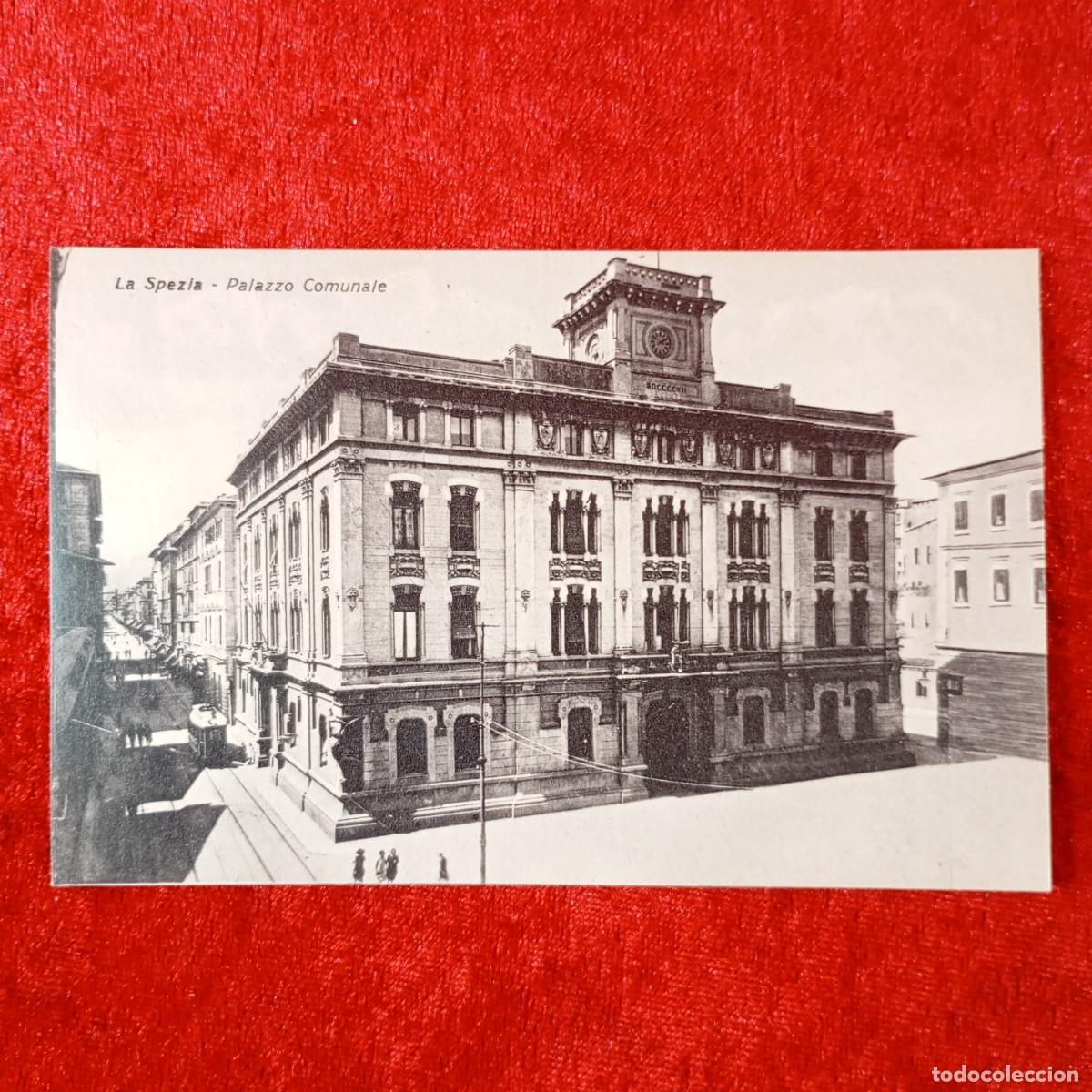 Postales: POSTAL - LA SPEZIA - PALAZZO COMUNALE - 1793 - RAR&Iacute;SIMA / 1661